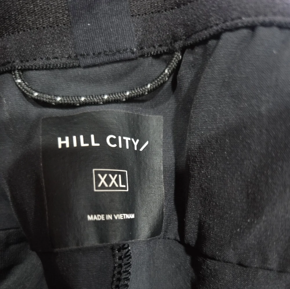 Hill City Men's Black Tech Jogger Pants Sz.XXL